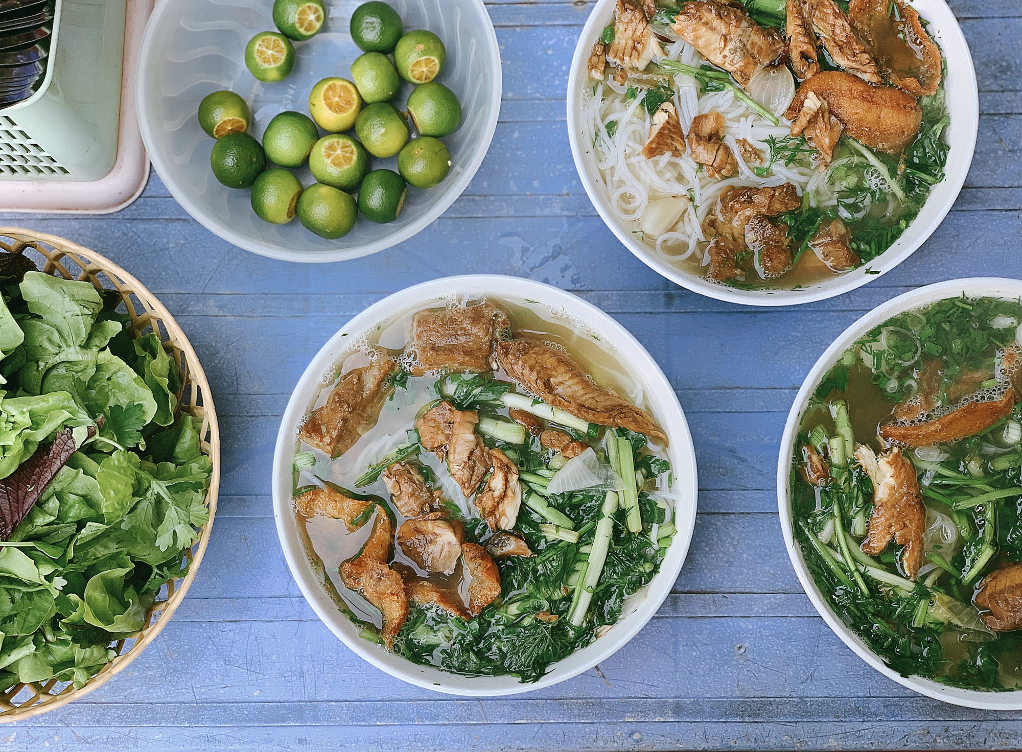 Món bún cá đặc biệt ở Hải Dương