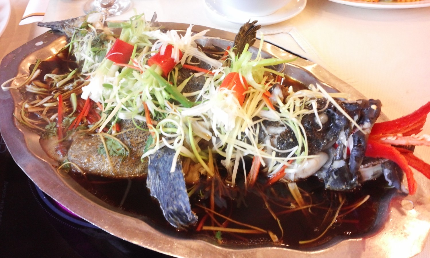 Món ngon cuối tuần - Cá song hấp xì dầu | Dịch Vụ Nấu Cỗ Tại Nhà Hà Nội