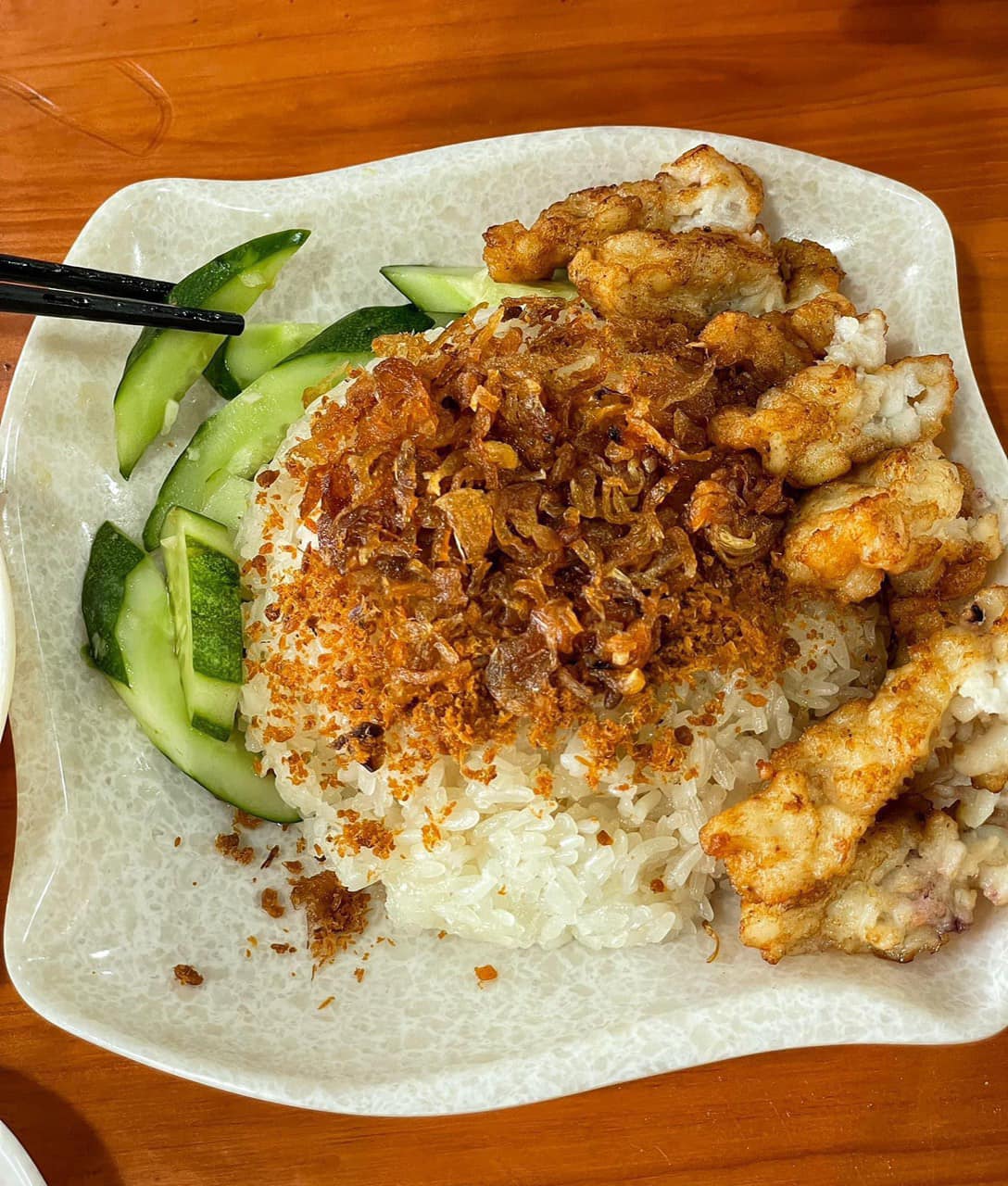 Xôi chả mực Hạ Long - 3 quán xôi dẻo thơm, ngon đúng điệu