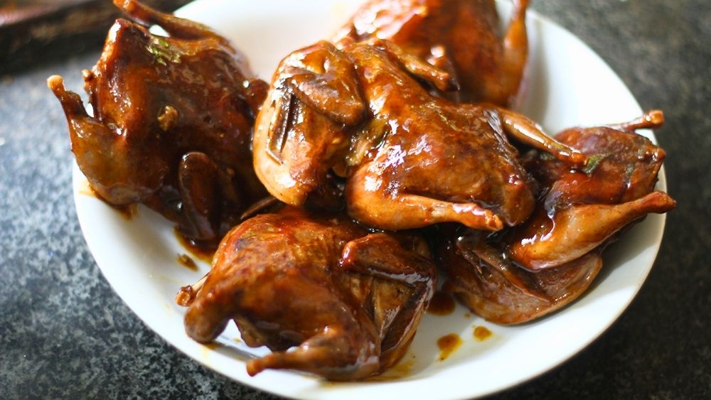 Cách làm chim cút nướng ngũ vị vàng giòn thơm ngon