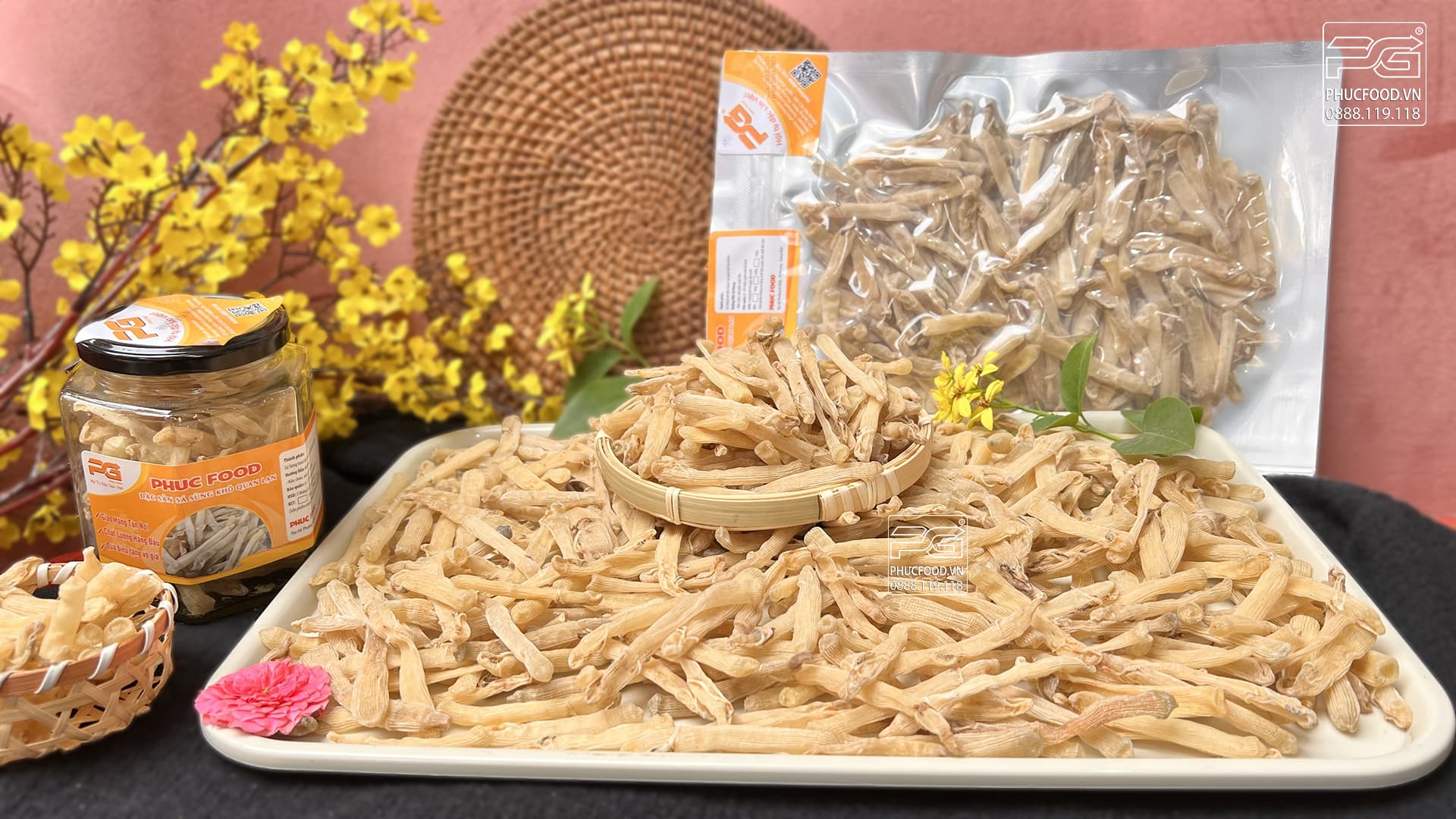 Sá sùng khô Quan Lạn - Bán buôn bán lẻ sá sùng Quảng Ninh | Phúc Gia