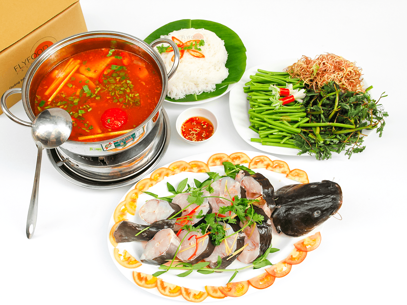 LẨU CÁ LĂNG MĂNG CHUA | flyfood.vn