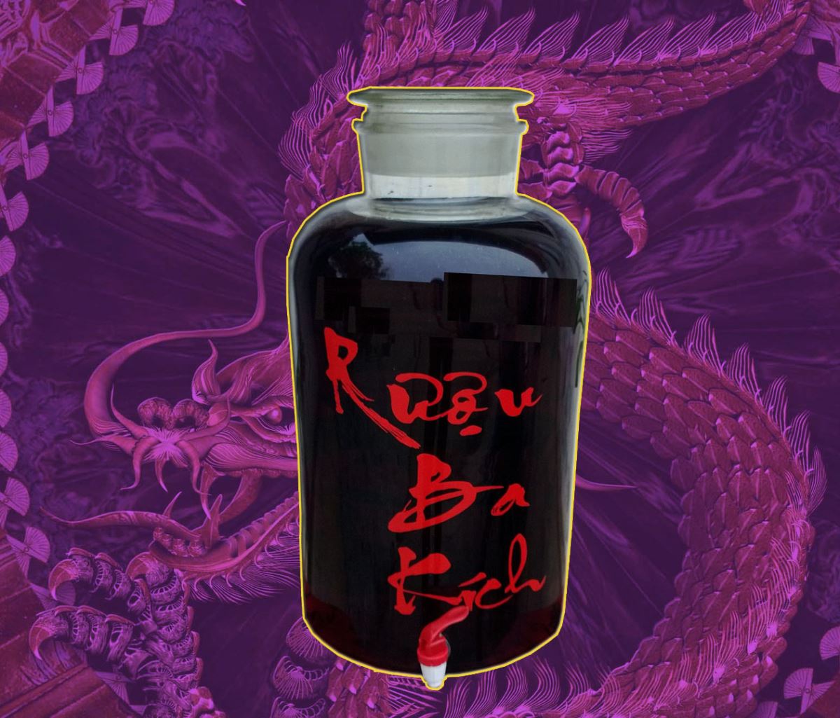 Rượu ba kích tím bình 20 lit