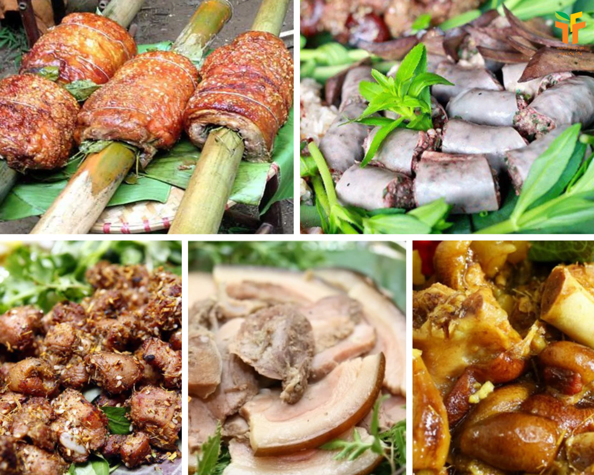 Lai Châu] Lợn Cắp Nách 6 Món | freSy with passion - 036217.9854