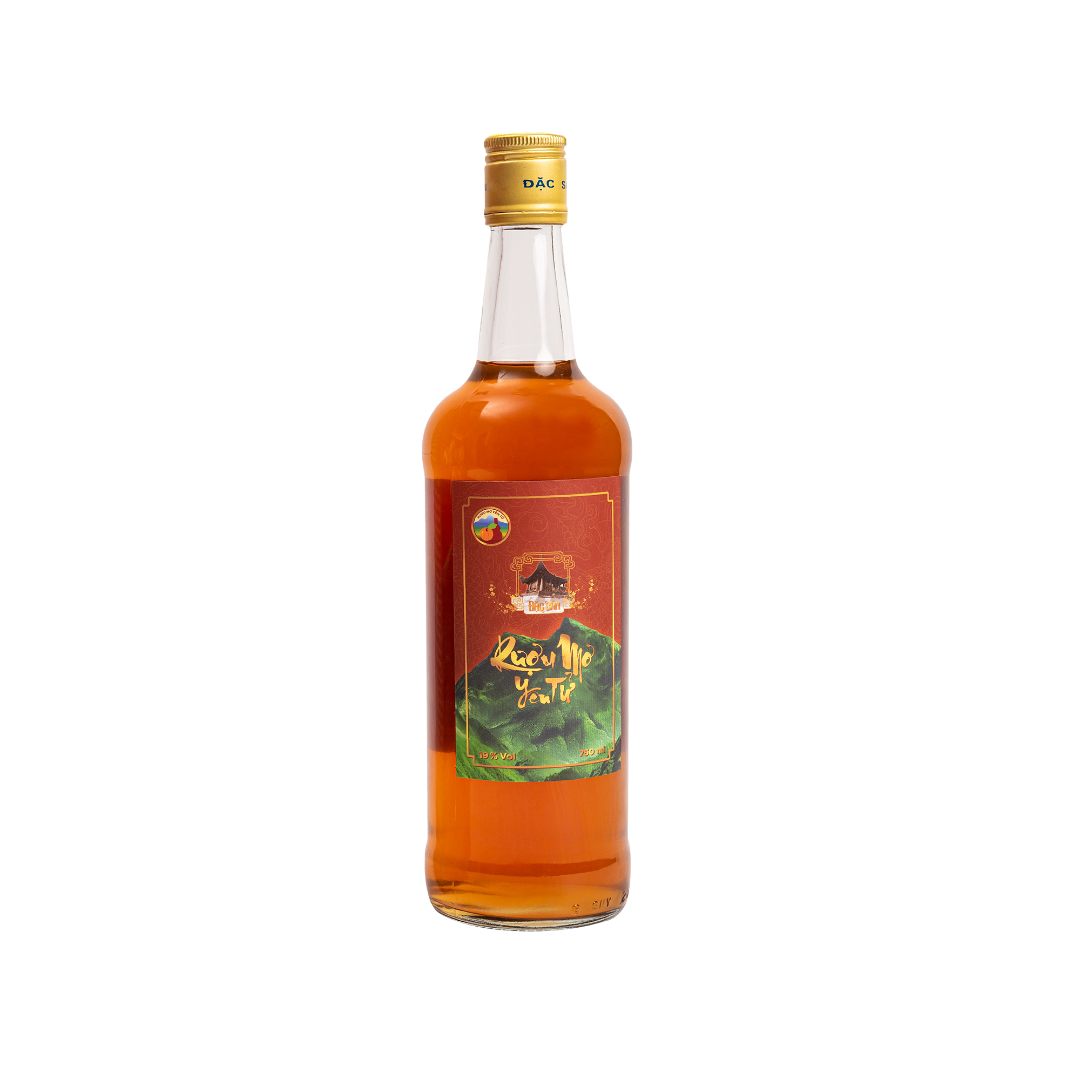 RƯỢU MƠ YÊN TỬ CHAI 750ML – Rượu Yên Tử Quang Vinh