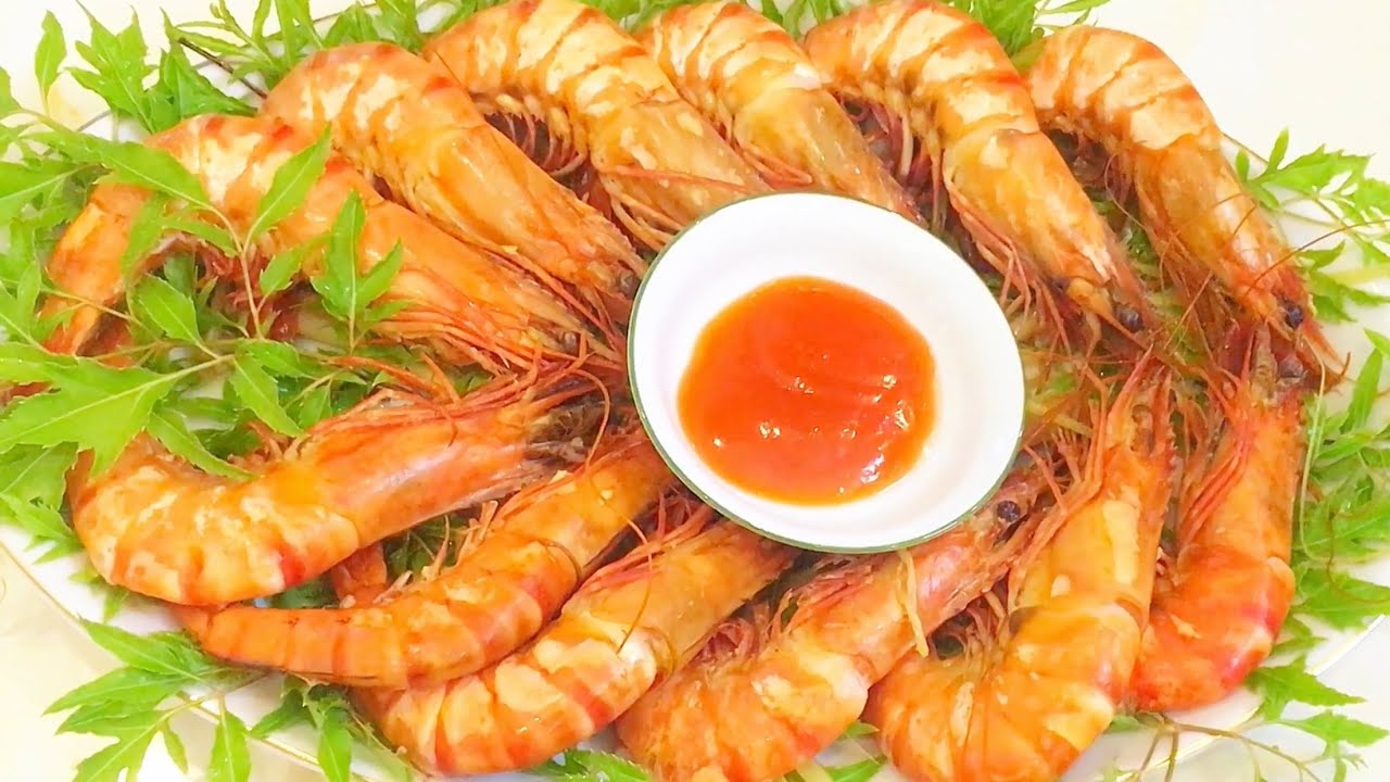 Lần đầu làm Tôm sú hấp xả thật đơn giản |món ngon mỗi ngày PT