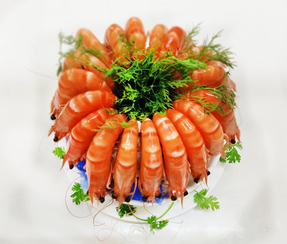 Tôm sú hấp nước dừa