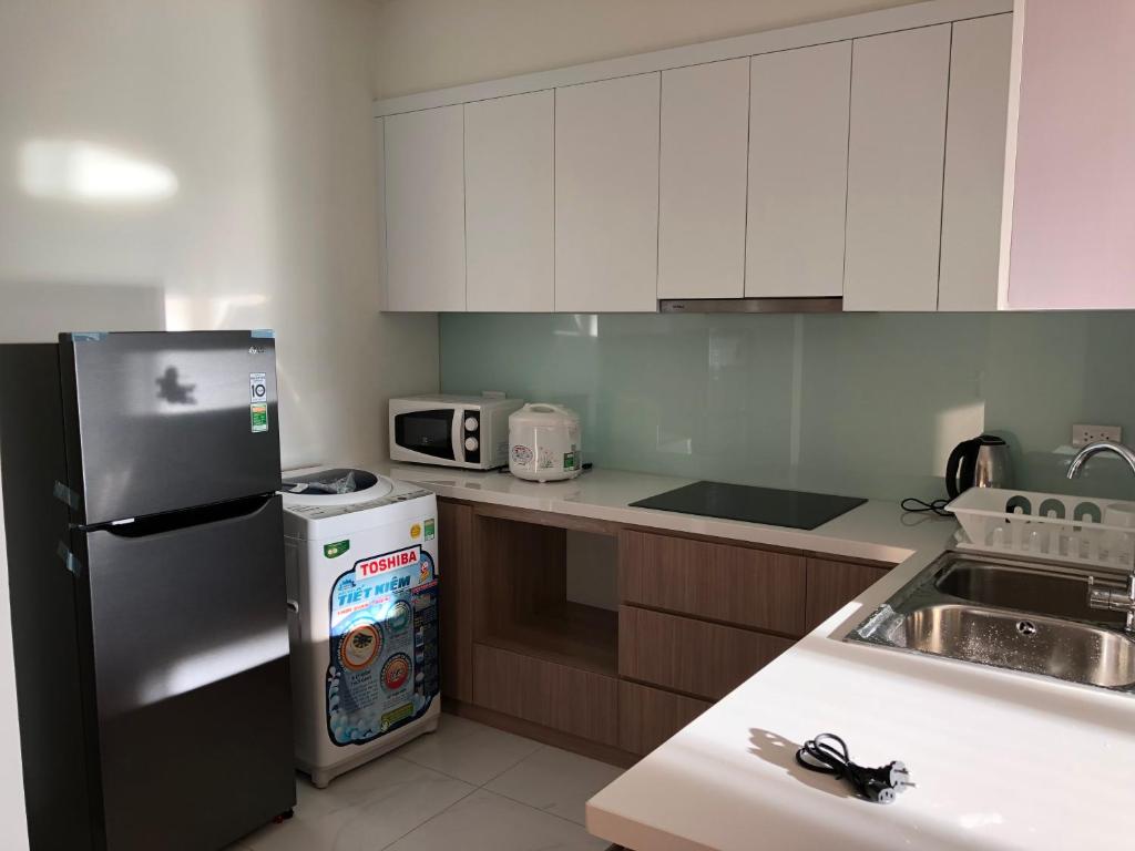 Nhà bếp/bếp nhỏ tại Angela House Halong