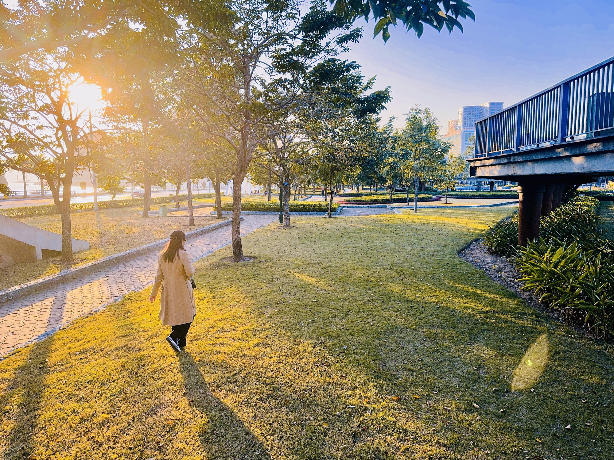 Có một công viên đẹp xiêu lòng bên bờ Di sản vịnh Hạ Long