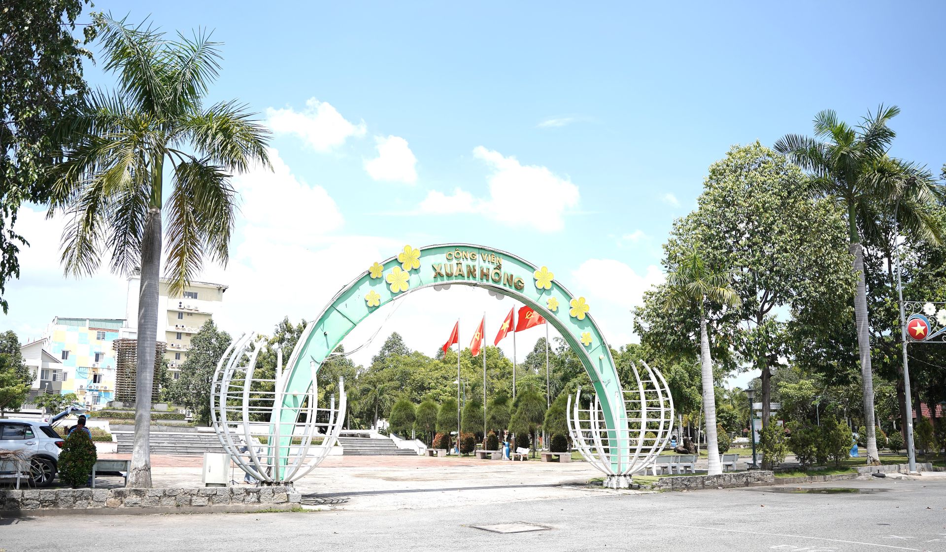 Sân vận động Tây Ninh và công viên Xuân Hồng sẽ là không gian mở phục vụ  cộng đồng