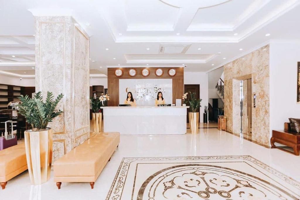 Khu vực sảnh/lễ tân tại Golden Sea Hotel