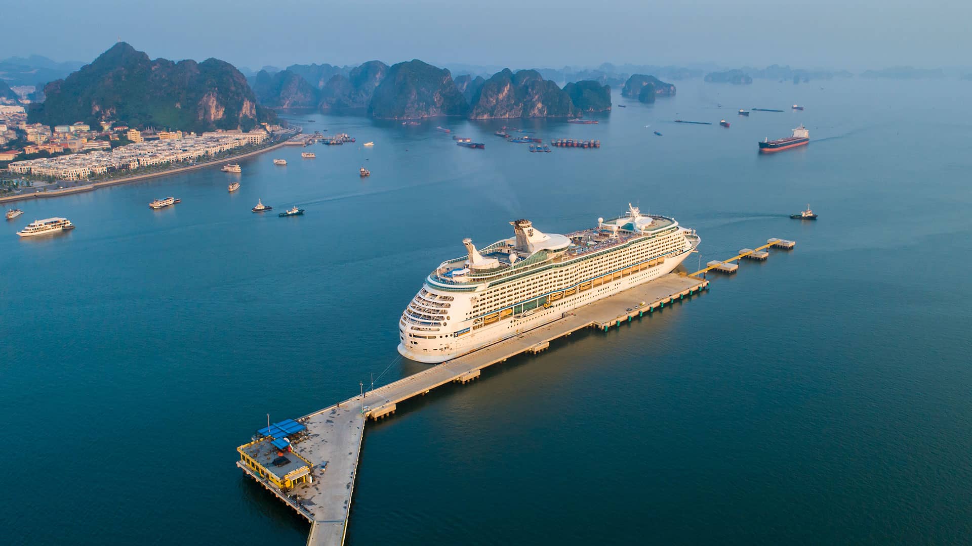 Bến thủy nội địa – Bến du thuyền Cảng tàu khách quốc tế Hạ Long chính thức đưa vào khai thác