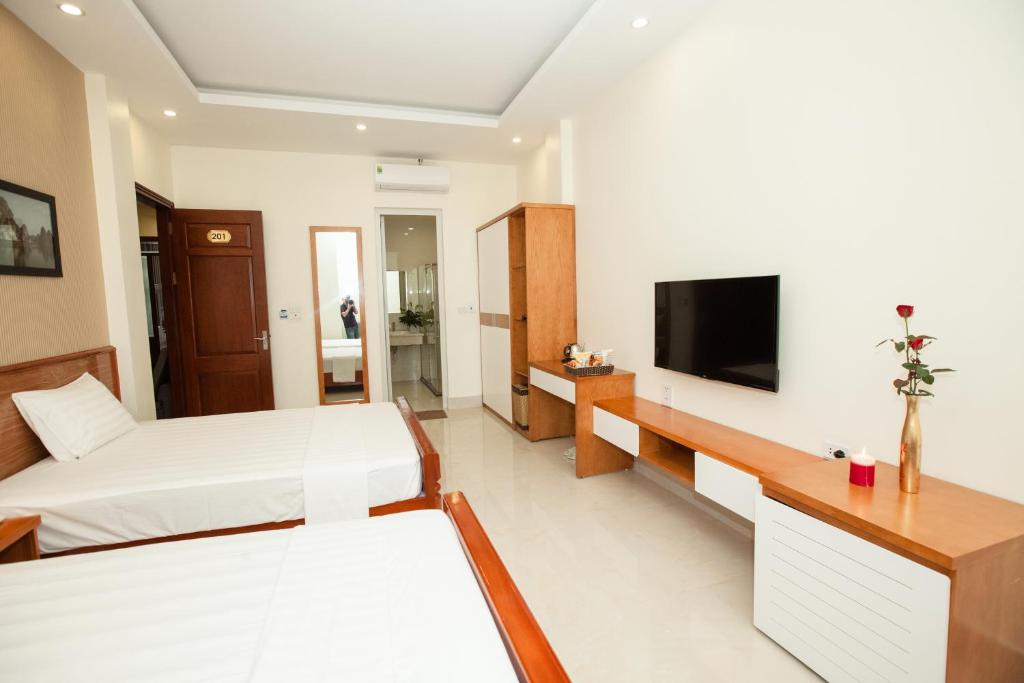 TV/trung tâm giải trí tại HalongSeoul Hotel