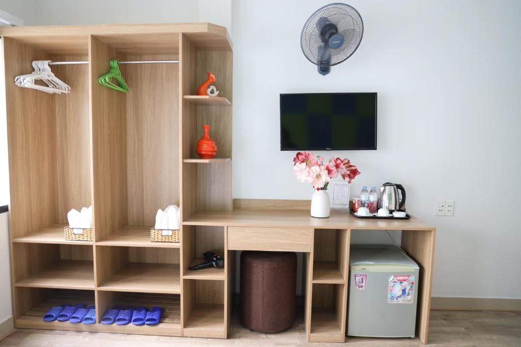 Tiện nghi pha trà/cà phê tại Hùng Vương Hotel Hạ Long