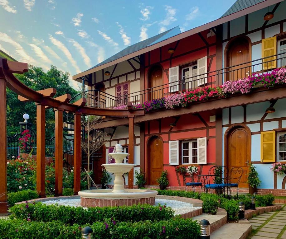 Vườn quanh Little Colmar - Homestay & Pottery Studio