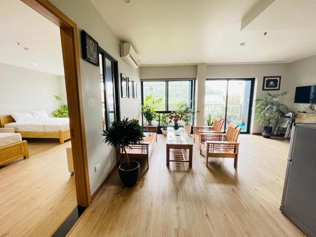 TV/trung tâm giải trí tại The Light Hotel