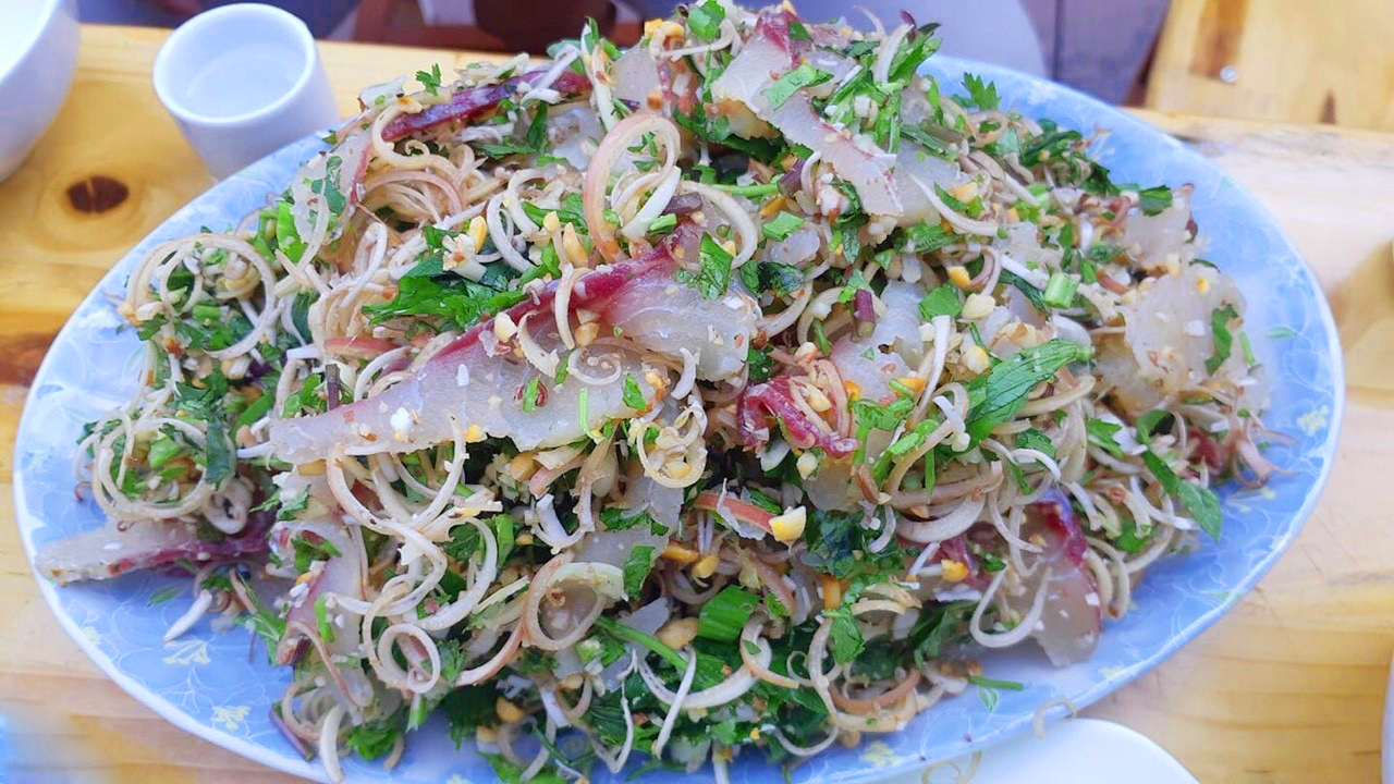 Đặc sản gỏi cá dân tộc Thái Lai Châu - Du lịch Lai Châu