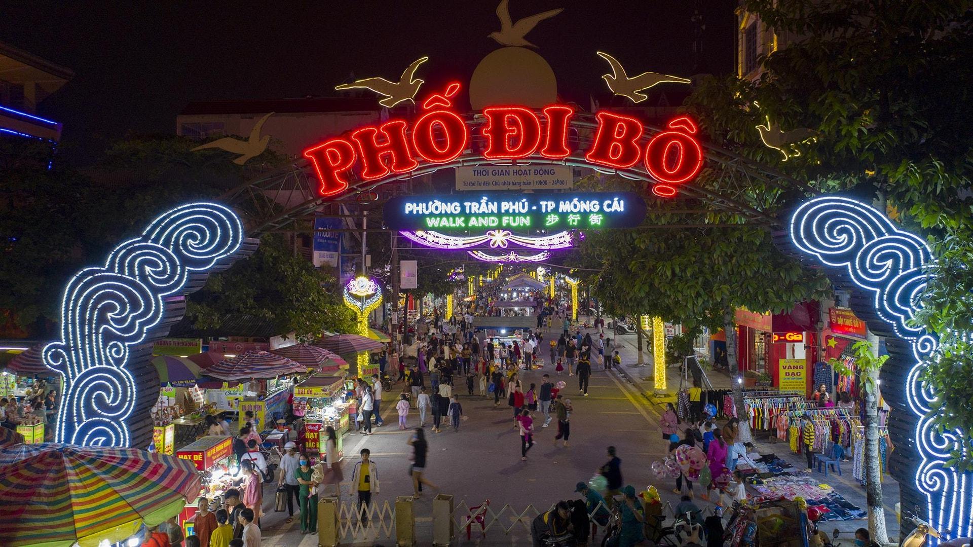 Phố đi bộ Trần Phú Móng Cái & Top trải nghiệm hấp dẫn
